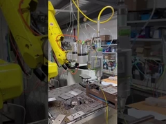 Nuestro actuador rotativo integrado de alta precisión utilizado en la máquina de corte láser