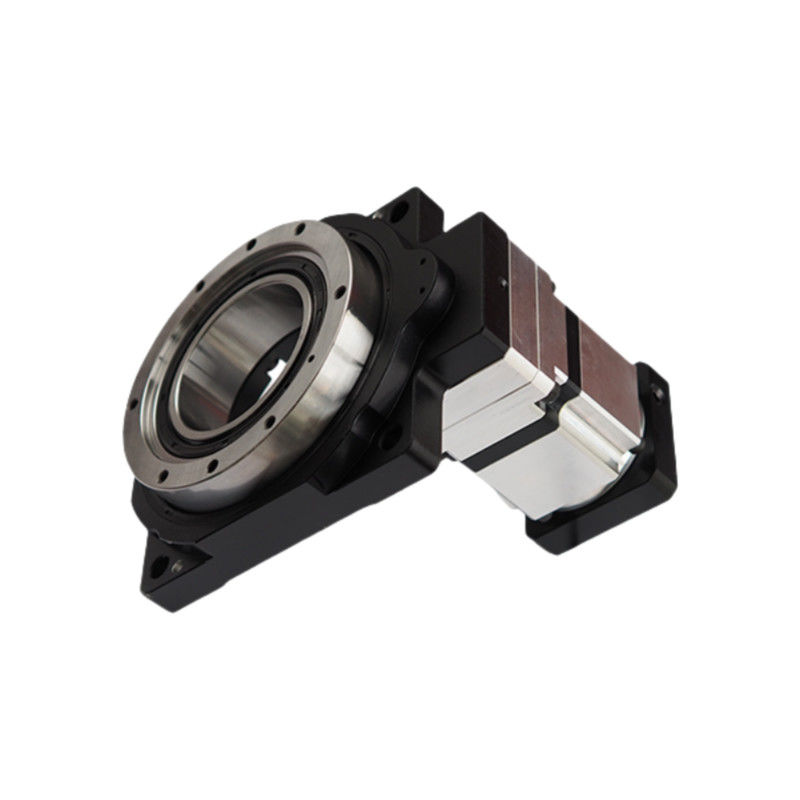 Tabla giratoria hueca de alta precisión Actuador Tabla giratoria de plataforma con caja de engranajes planetaria